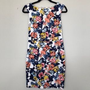 Ann Taylor Loft Floral Sheath Dress - Sz 6